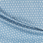 Denim Fine Flamingos Blau - Ribes y Casals