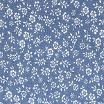 Denim Blumen Hellblau - Ribes y Casals