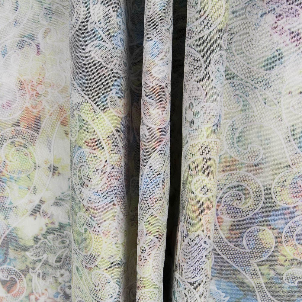 Denim Jaqcuard Tie-Dye Gelb - Ribes y Casals