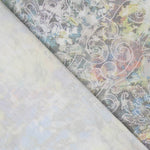 Denim Jaqcuard Tie-Dye Gelb - Ribes y Casals