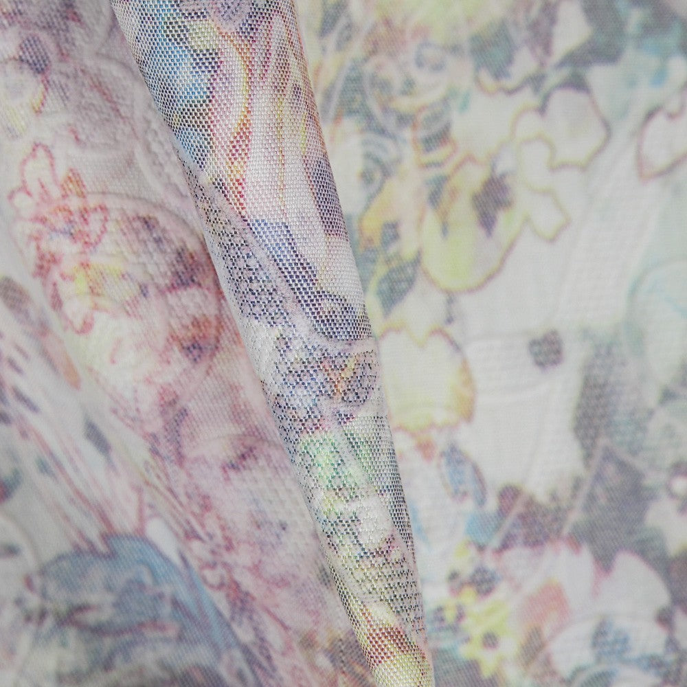 Denim Jaqcuard Tie-Dye Denim Rosa - Ribes y Casals