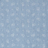 Denim Paisley Hellblau - Ribes y Casals