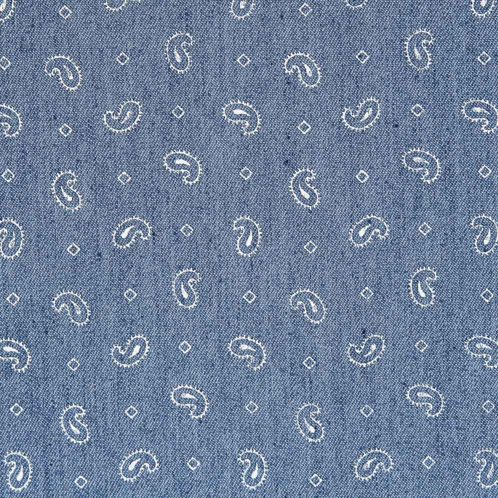 Denim Paisley Blau - Ribes y Casals