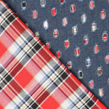 Denim Reversible Dunkelblau - Ribes y Casals