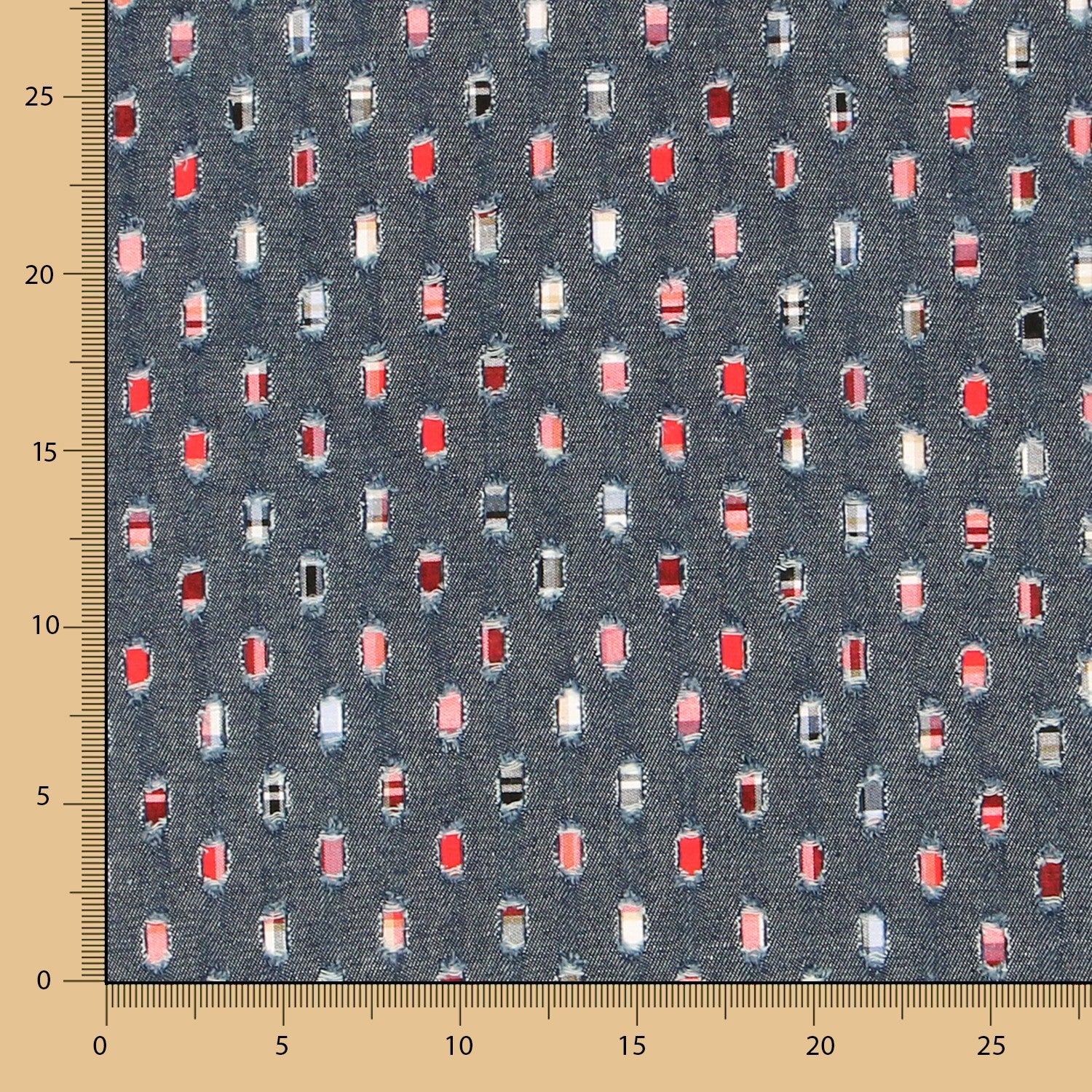 Denim Reversible Dunkelblau - Ribes y Casals