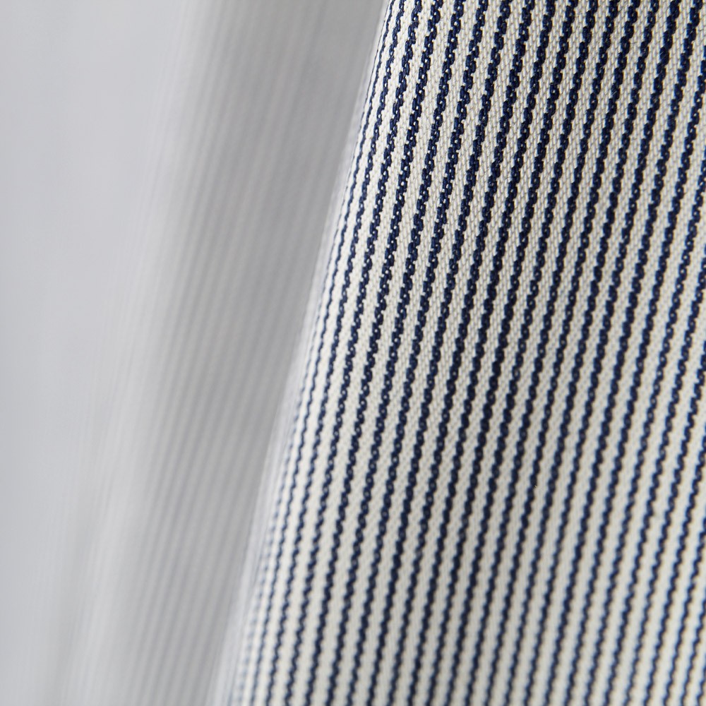 Denim-Elasthan-Streifen Blau - Ribes y Casals