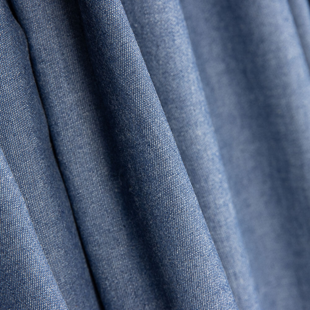 Denim-Baumwollhemd Medium - Ribes y Casals