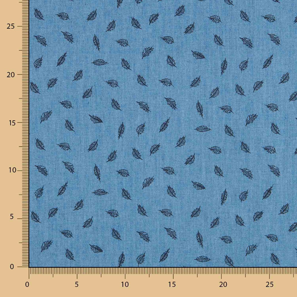 Denim Cotton Palm Tree - Ribes y Casals