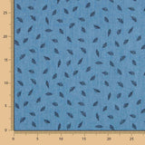 Denim Cotton Palm Tree - Ribes y Casals