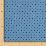 Denim Cotton Stars Schwarz - Ribes y Casals