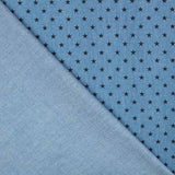 Denim Cotton Stars Schwarz - Ribes y Casals