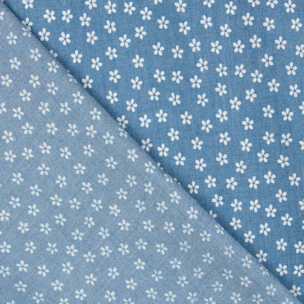 Mini-Gänseblümchen aus Denim-Baumwolle - Ribes y Casals