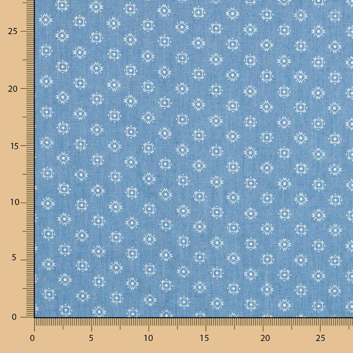 Denim Cotton Rhombus Explosion - Ribes y Casals