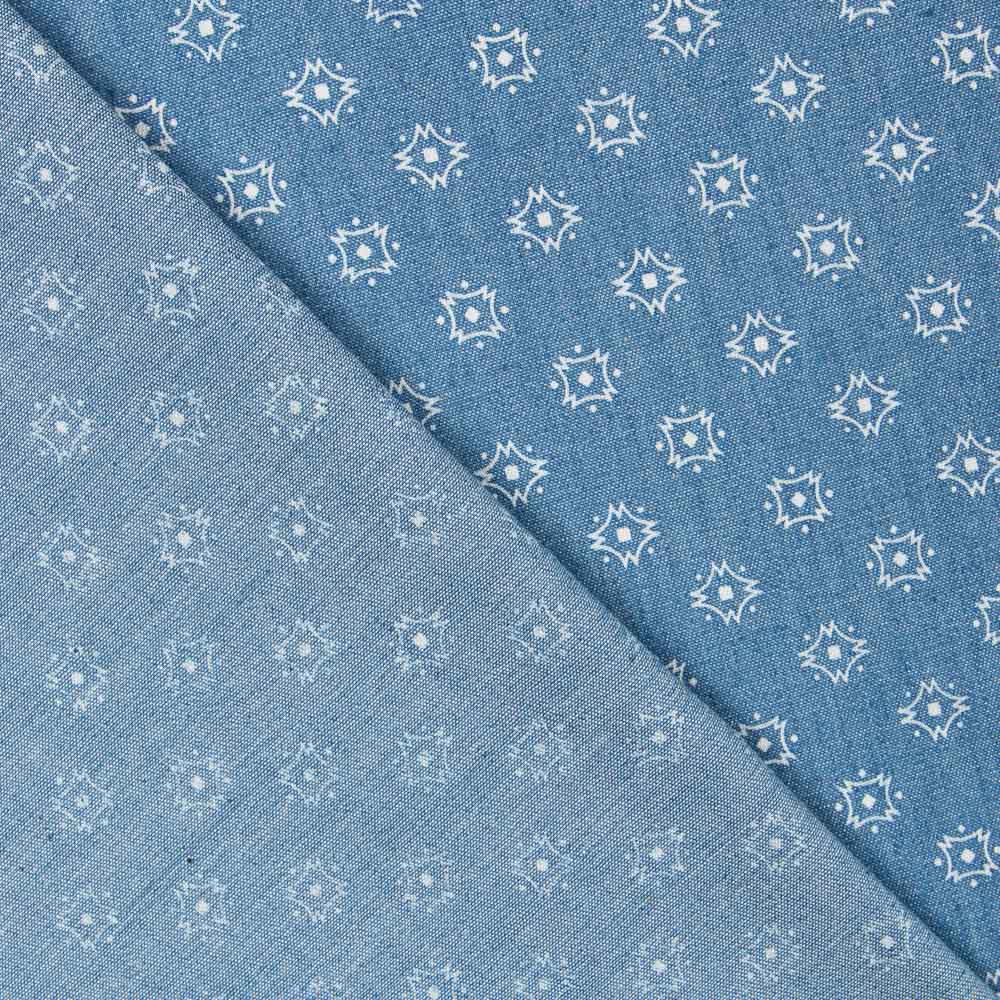 Denim Cotton Rhombus Explosion - Ribes y Casals