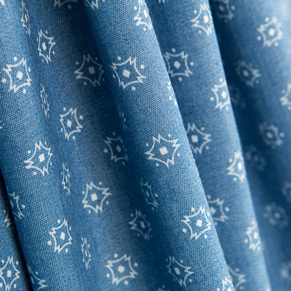 Denim Cotton Rhombus Explosion - Ribes y Casals