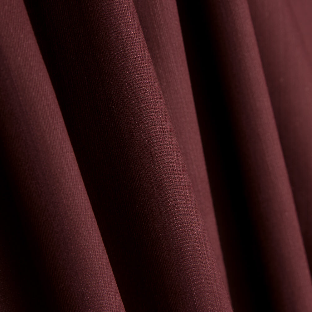 Denim Baumwolle Granat - Ribes y Casals