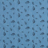 Denim Cotton Leaves - Ribes y Casals