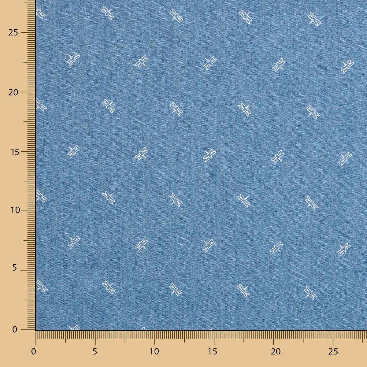 Denim Baumwolle Libelula - Ribes y Casals