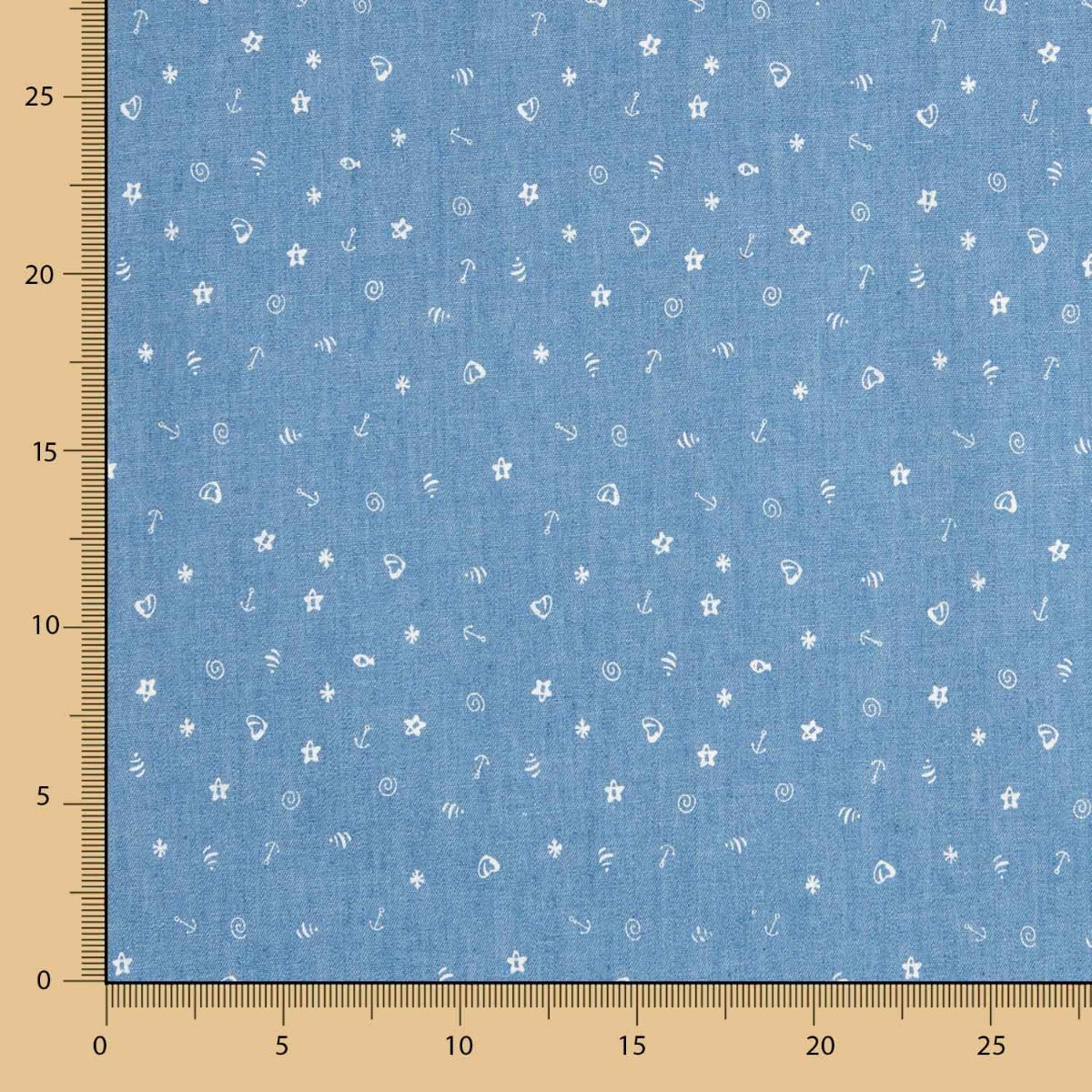 Denim Cotton In The Navy - Ribes y Casals