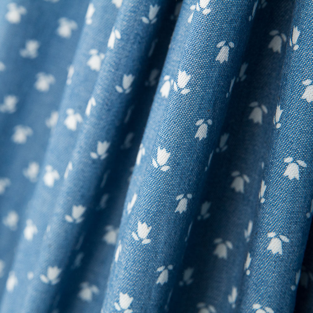 Denim Baumwolle Tulpe - Ribes y Casals