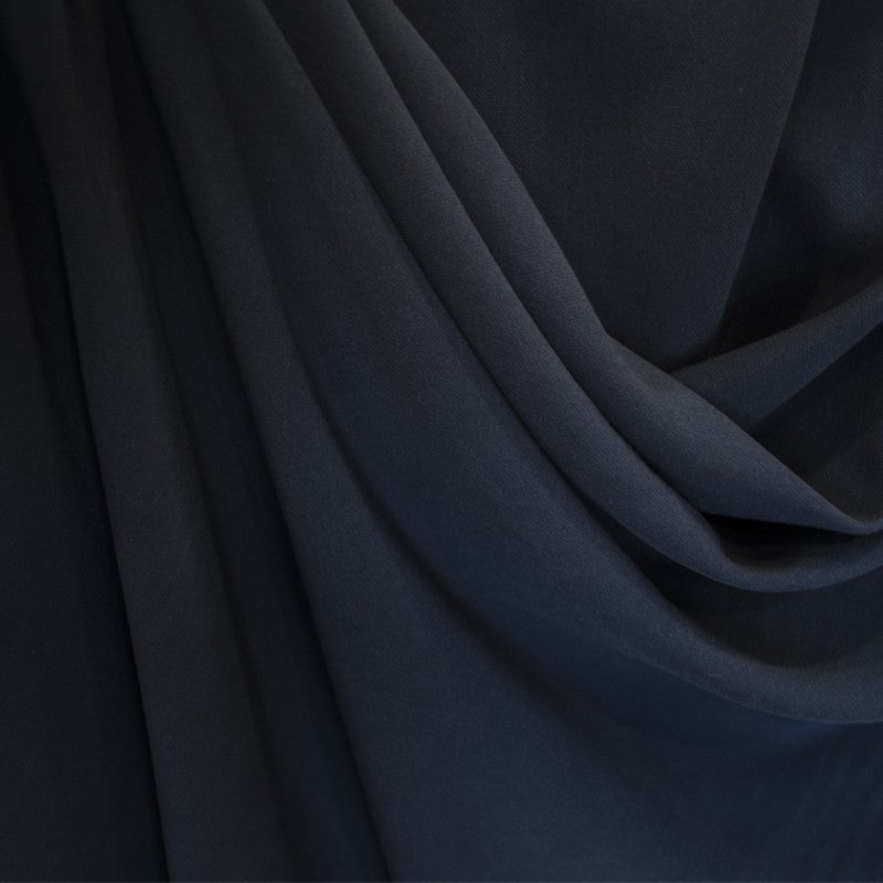 Doppelter Stretch-Stoff Marineblau - Ribes y Casals