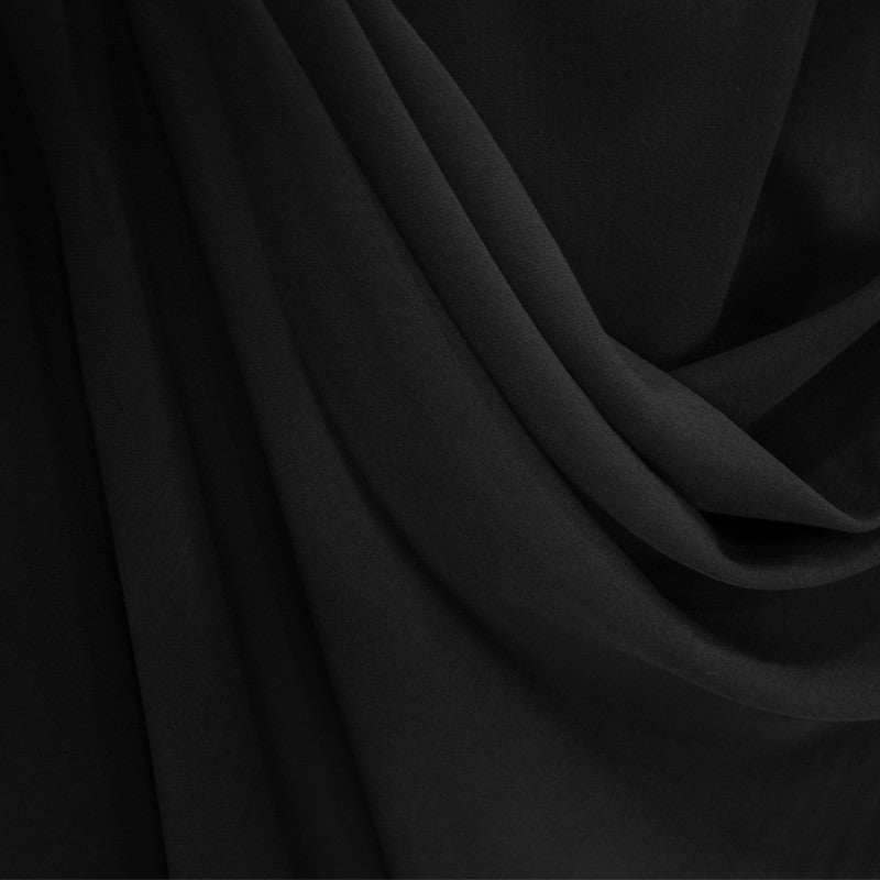 Doppeltes schwarzes Stretch-Gewebe - Ribes y Casals
