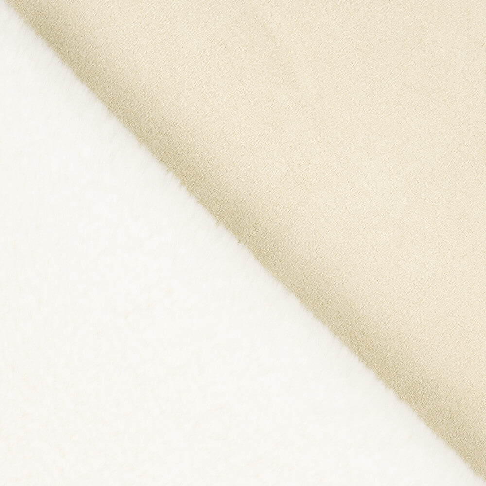 Double Face Antelina-Beige Flor - Ribes y Casals