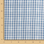 Indigoblaue Reversible Doppelgaze - Ribes y Casals