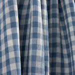 Reversible Vichy-Doppelgaze Blau - Ribes y Casals