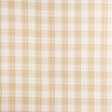 Reversible Vichy-Doppelgaze Beige - Ribes y Casals