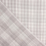 Reversible Vichy-Doppelmull Grau - Ribes y Casals