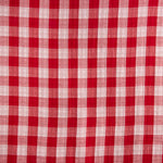 Doppelt umkehrbare rote Vichy-Mullbinden - Ribes y Casals