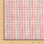 Reversible Vichy-Doppelmull Barbie Rosa - Ribes y Casals