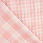 Reversible Vichy-Doppelmull Barbie Rosa - Ribes y Casals