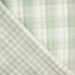 Double Vichy Reversible Gaze Grün - Ribes y Casals