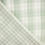 Double Vichy Reversible Gaze Grün - Ribes y Casals