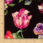 Tulip Trenchcoat mit Gummizug Schwarz - Ribes y Casals