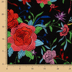 Manila Stretch Gabardine Schwarz - Ribes y Casals