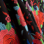 Manila Stretch Gabardine Schwarz - Ribes y Casals
