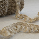 Bolillo Nylon Spitze Beige 30mm - Ribes y Casals