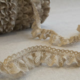 Bolillo Nylon Spitze Beige 30mm - Ribes y Casals