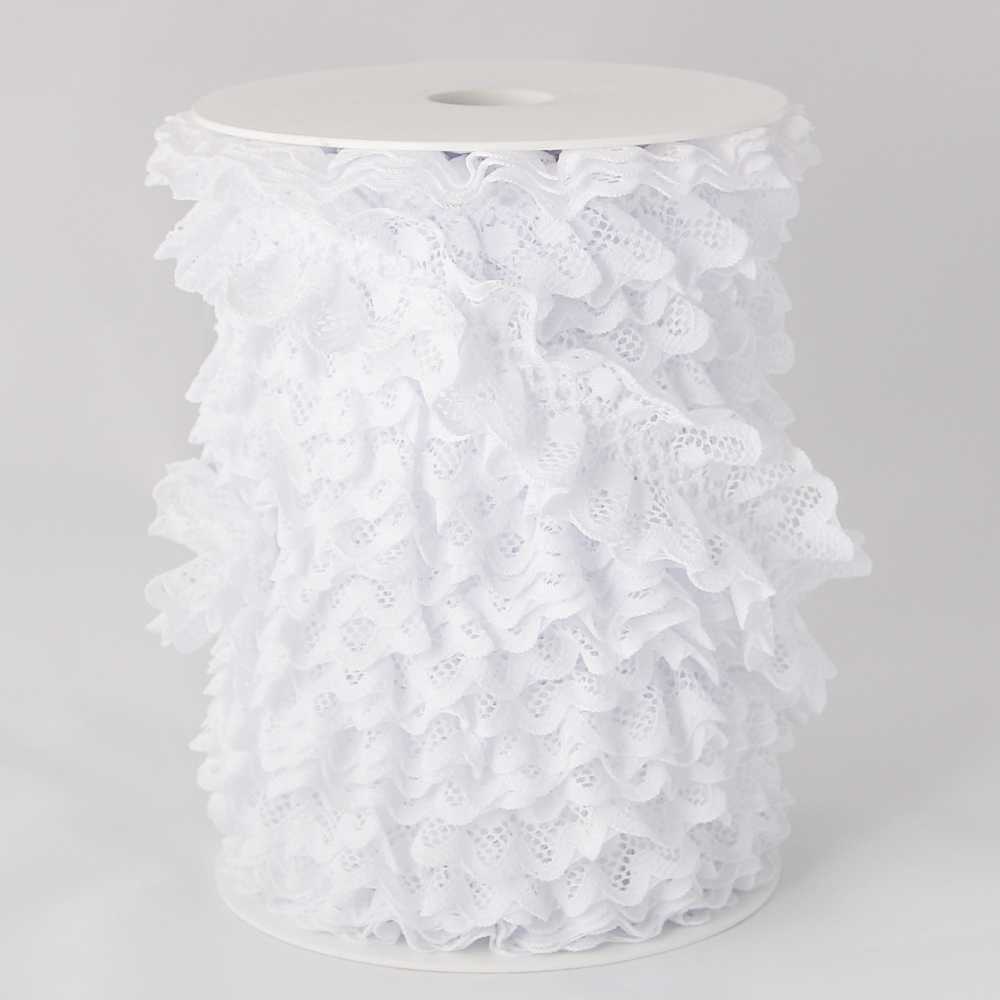 Bolillo Spitze Nylon Weiß 30mm - Ribes y Casals