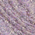 Mauve bestickte Spitze - Ribes y Casals