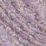 Mauve bestickte Spitze - Ribes y Casals