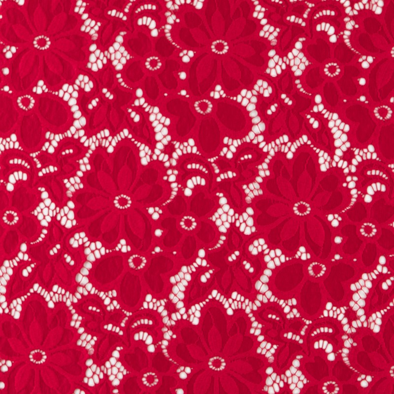 Flamenco Elastische Spitze Rot - Ribes y Casals