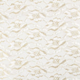 Spitze Lurex Weißgold - Ribes y Casals