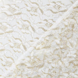 Spitze Lurex Weißgold - Ribes y Casals