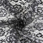 Spitze Lurex Schwarz Silber - Ribes y Casals