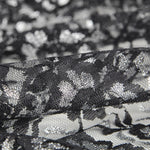 Spitze Lurex Schwarz Silber - Ribes y Casals