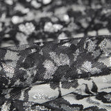 Spitze Lurex Schwarz Silber - Ribes y Casals